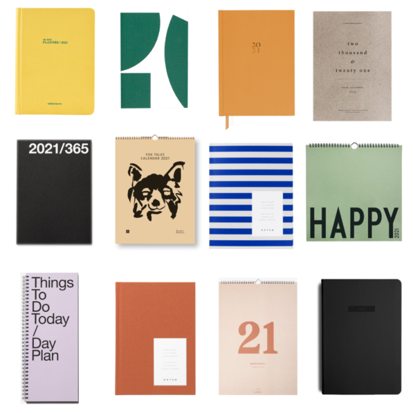 Nordic Inspiration – 2021 diaries, calendars and planners