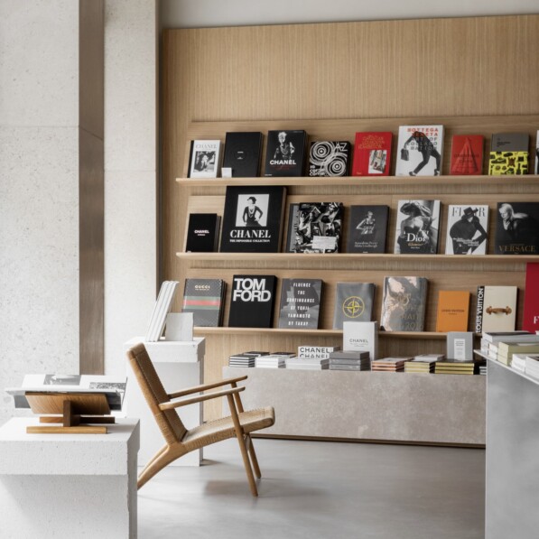 New Mags new bookstore by Norm Architects