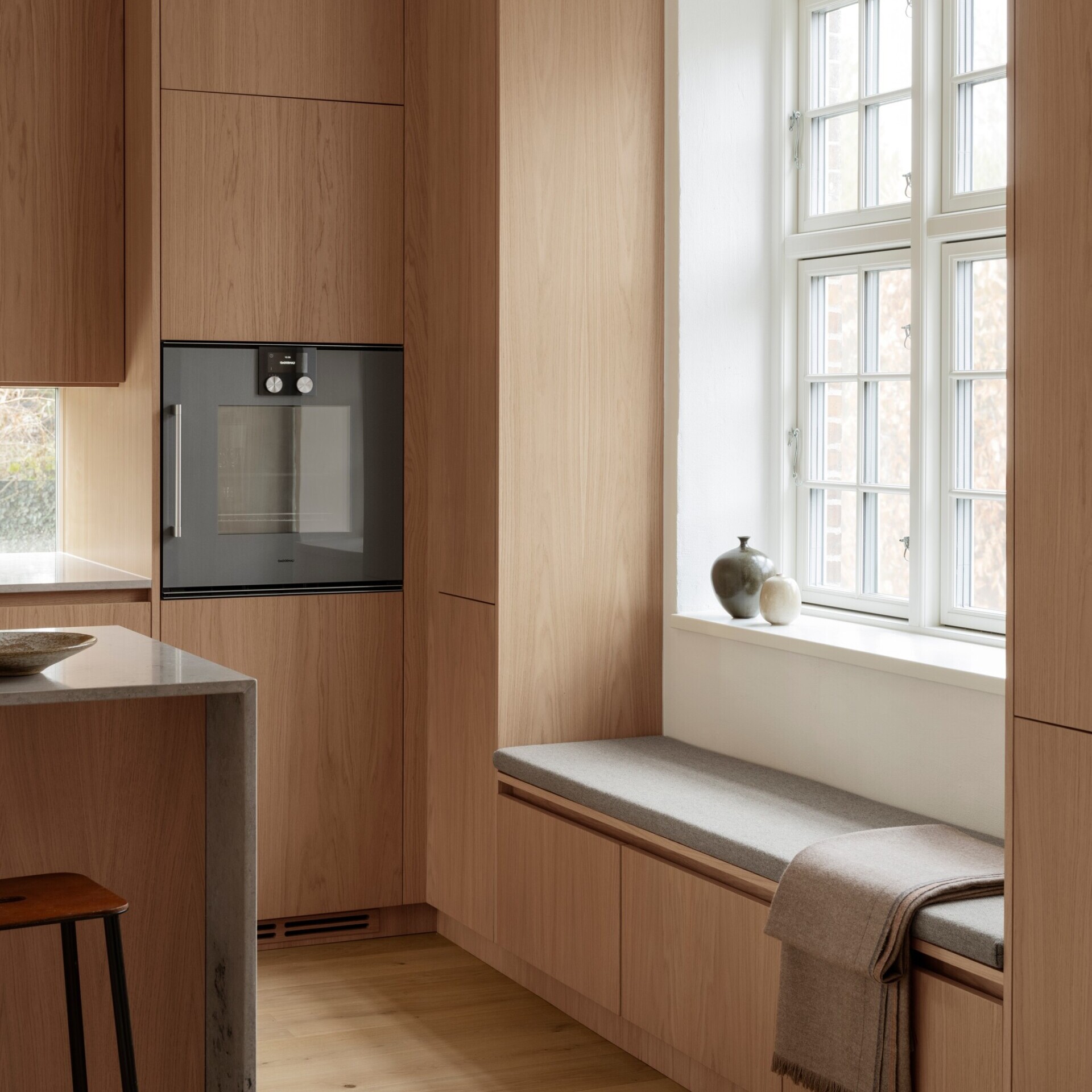 A Danish Architect’s Japandi Oak Kitchen by Nordiska Kök
