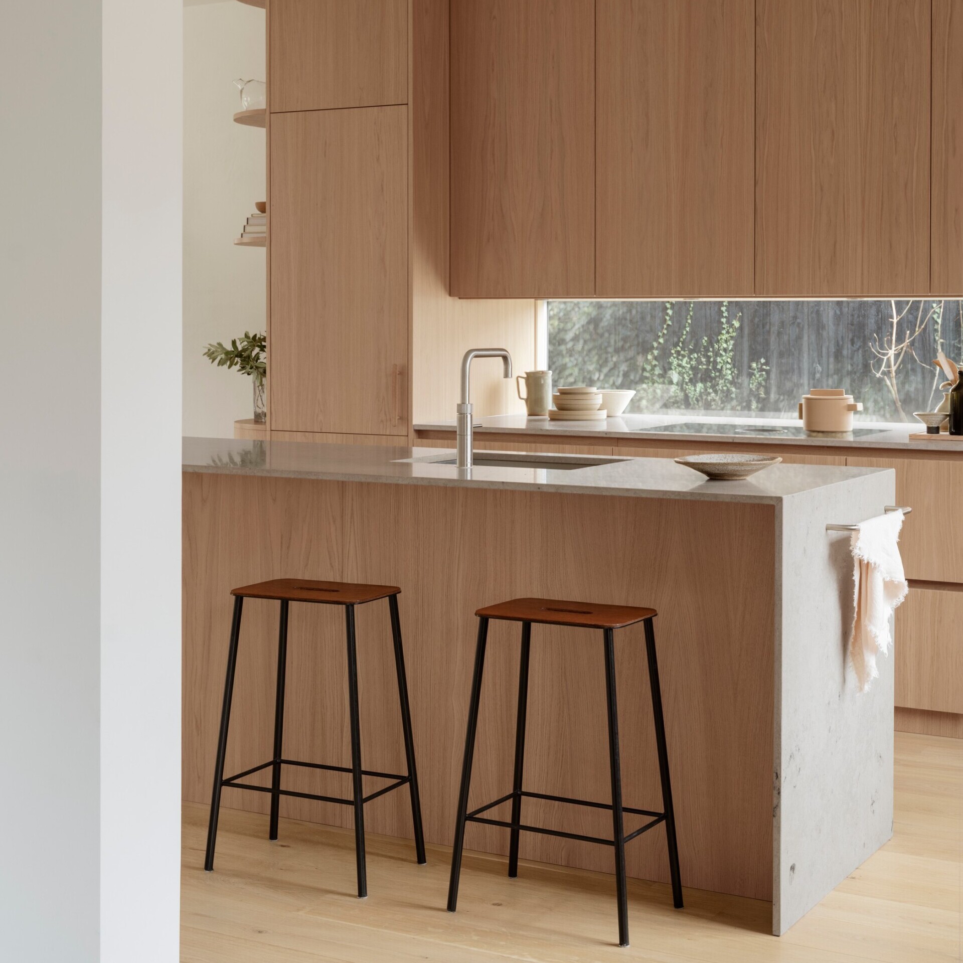 A Danish Architect’s Japandi Oak Kitchen by Nordiska Kök