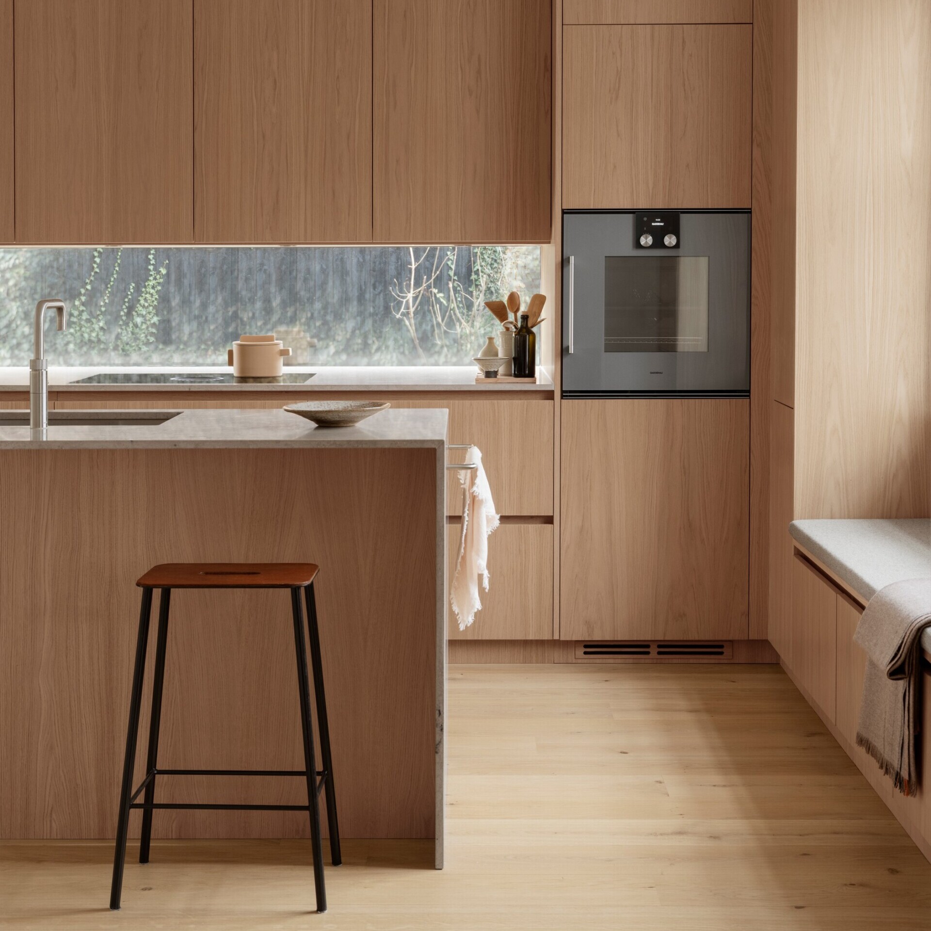 A Danish Architect’s Japandi Oak Kitchen by Nordiska Kök