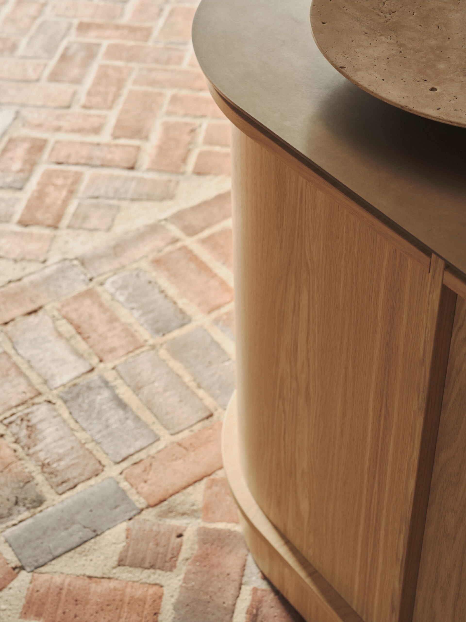 The Architect’s Danish Brick House Kitchen by Nordiska Kök