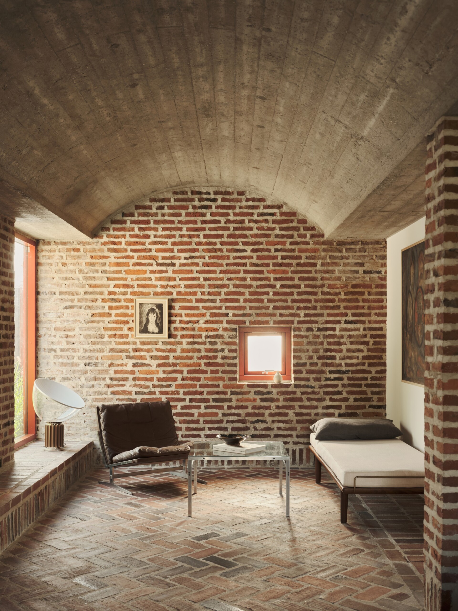 The Architect’s Danish Brick House Kitchen by Nordiska Kök