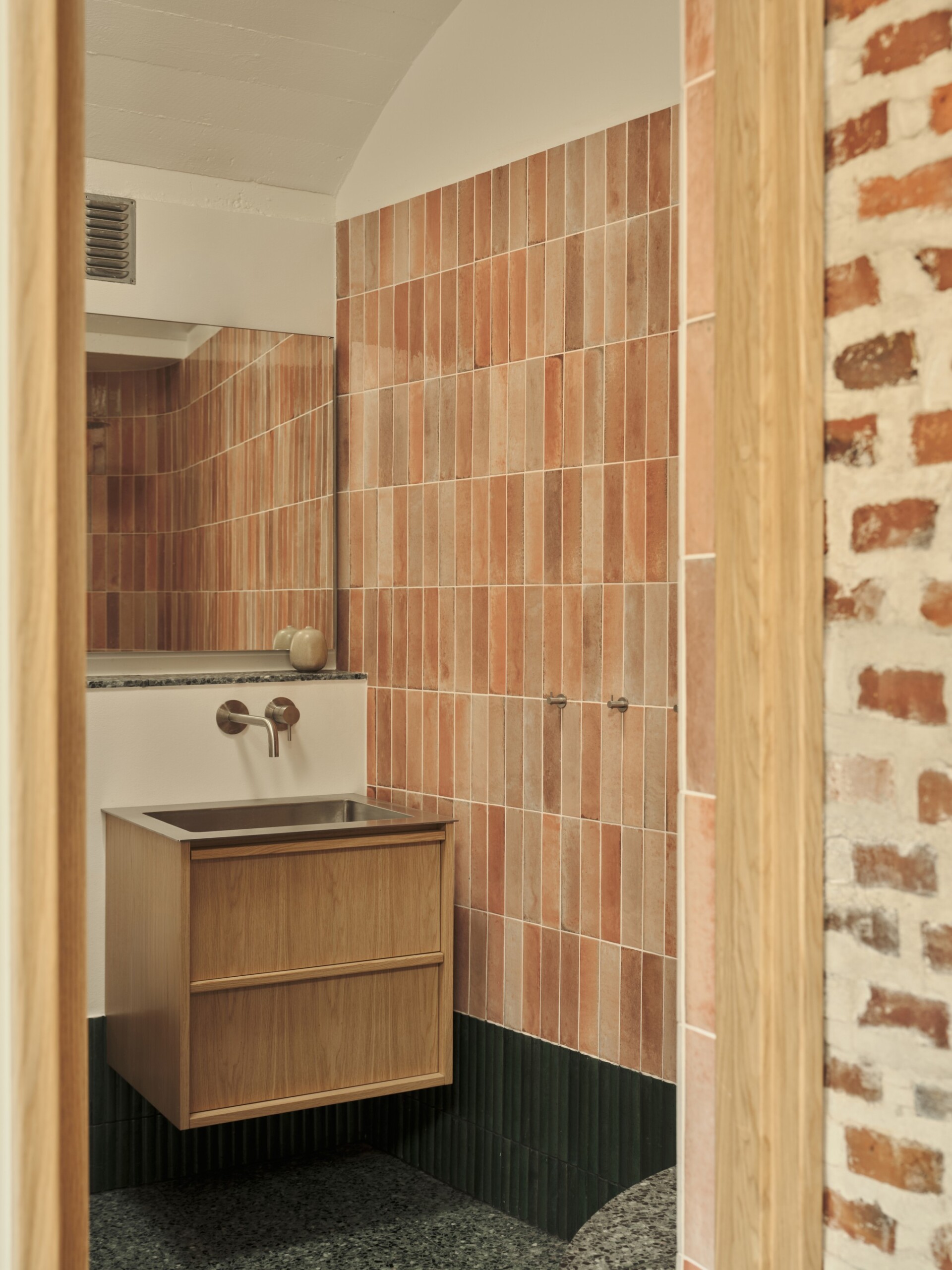 The Architect’s Danish Brick House Kitchen by Nordiska Kök