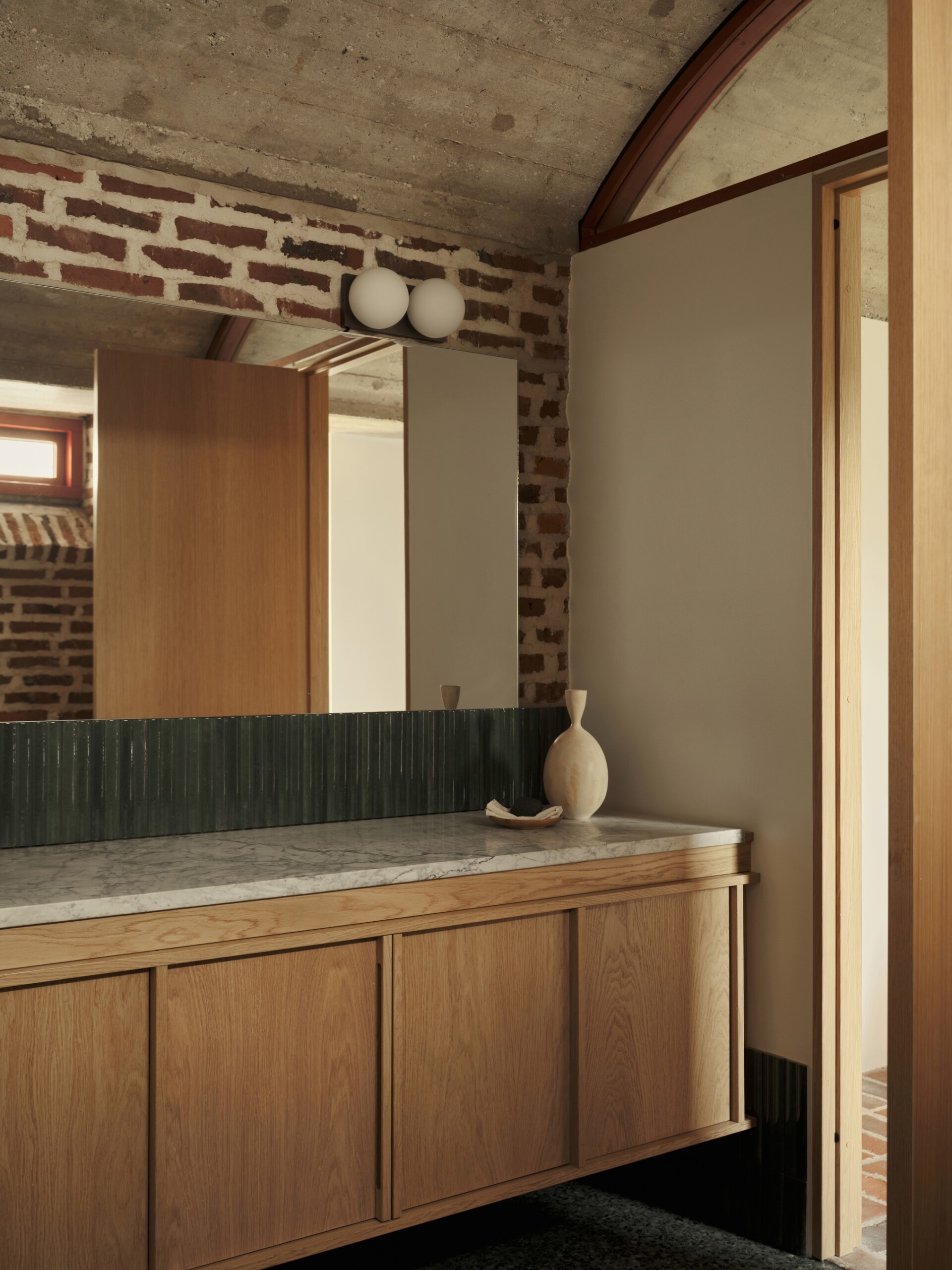 The Architect’s Danish Brick House Kitchen by Nordiska Kök